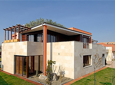 Banca Credit MUTEL Strasburgo Uba Tuba Aluminum Honeycomb Stone Panels